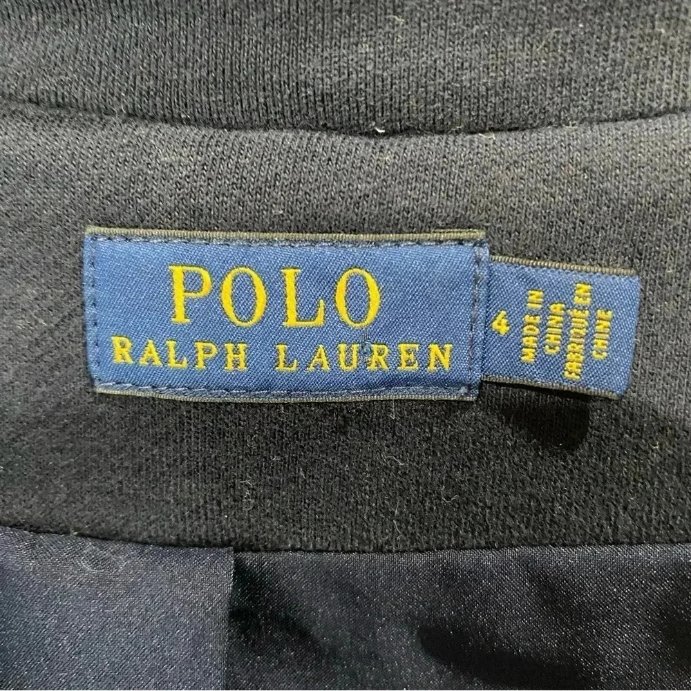 Polo by Ralph Lauren Blue Blazer with Gold Accents - Picture 5 of 7